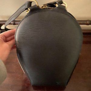 Louis Vuitton Black Epi Leather Mabillon Backpack